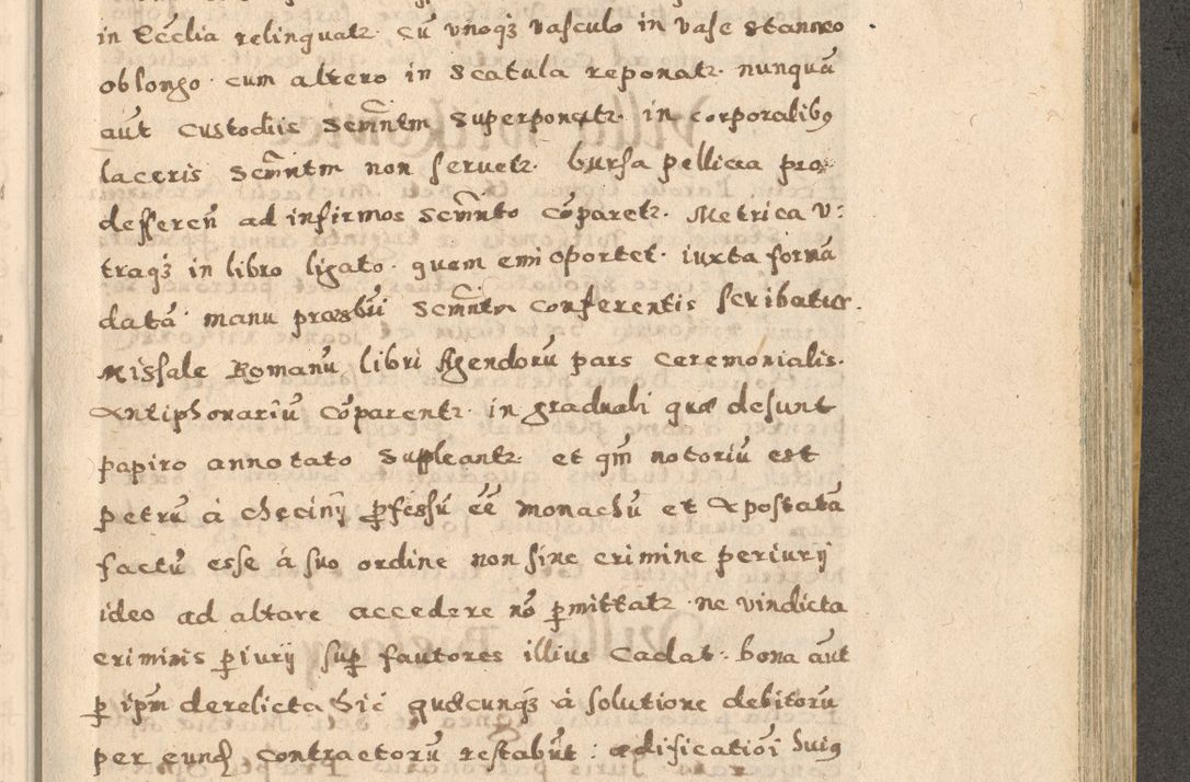 Zdjęcie nr 99 dla obiektu archiwalnego: Acta visitationis exterioris decanatuum Oswiecimensis, Novi Montis, Zatoriensis et Skamnesis ad archidiaconatum Cracoviensem pertinentium per R. D. Christophorum Kazimirski, nominatum episcopum Kijoviensem et praepositum Tarnoviensem ex commissione Illustr. Principis D. Georgii, divina miseratione S.R.E. tituli s. Sixti cardinalis presbiteri Radziwiłł nuncupati, episcopatus Cracoviensis administratoris perpetui, in Olica er Nieswież ducis a. D. 1598