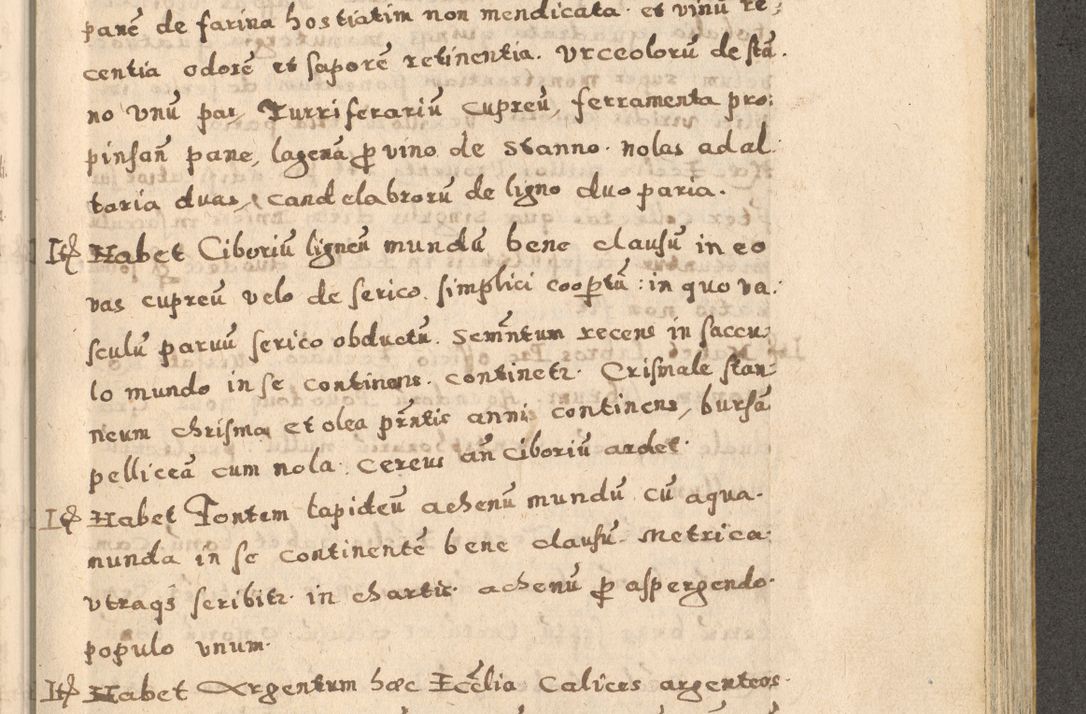 Zdjęcie nr 101 dla obiektu archiwalnego: Acta visitationis exterioris decanatuum Oswiecimensis, Novi Montis, Zatoriensis et Skamnesis ad archidiaconatum Cracoviensem pertinentium per R. D. Christophorum Kazimirski, nominatum episcopum Kijoviensem et praepositum Tarnoviensem ex commissione Illustr. Principis D. Georgii, divina miseratione S.R.E. tituli s. Sixti cardinalis presbiteri Radziwiłł nuncupati, episcopatus Cracoviensis administratoris perpetui, in Olica er Nieswież ducis a. D. 1598