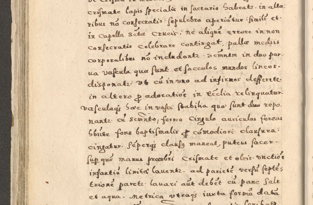 Zdjęcie nr 94 dla obiektu archiwalnego: Acta visitationis exterioris decanatuum Oswiecimensis, Novi Montis, Zatoriensis et Skamnesis ad archidiaconatum Cracoviensem pertinentium per R. D. Christophorum Kazimirski, nominatum episcopum Kijoviensem et praepositum Tarnoviensem ex commissione Illustr. Principis D. Georgii, divina miseratione S.R.E. tituli s. Sixti cardinalis presbiteri Radziwiłł nuncupati, episcopatus Cracoviensis administratoris perpetui, in Olica er Nieswież ducis a. D. 1598