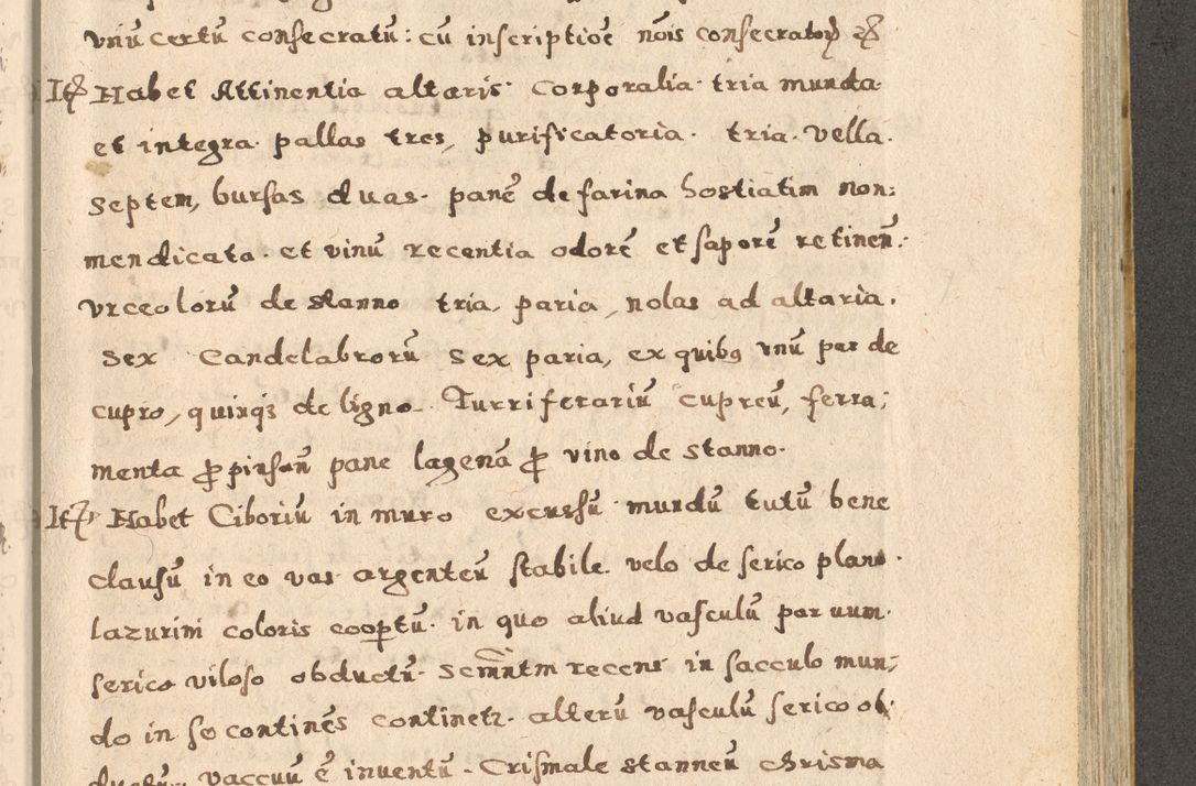 Zdjęcie nr 87 dla obiektu archiwalnego: Acta visitationis exterioris decanatuum Oswiecimensis, Novi Montis, Zatoriensis et Skamnesis ad archidiaconatum Cracoviensem pertinentium per R. D. Christophorum Kazimirski, nominatum episcopum Kijoviensem et praepositum Tarnoviensem ex commissione Illustr. Principis D. Georgii, divina miseratione S.R.E. tituli s. Sixti cardinalis presbiteri Radziwiłł nuncupati, episcopatus Cracoviensis administratoris perpetui, in Olica er Nieswież ducis a. D. 1598