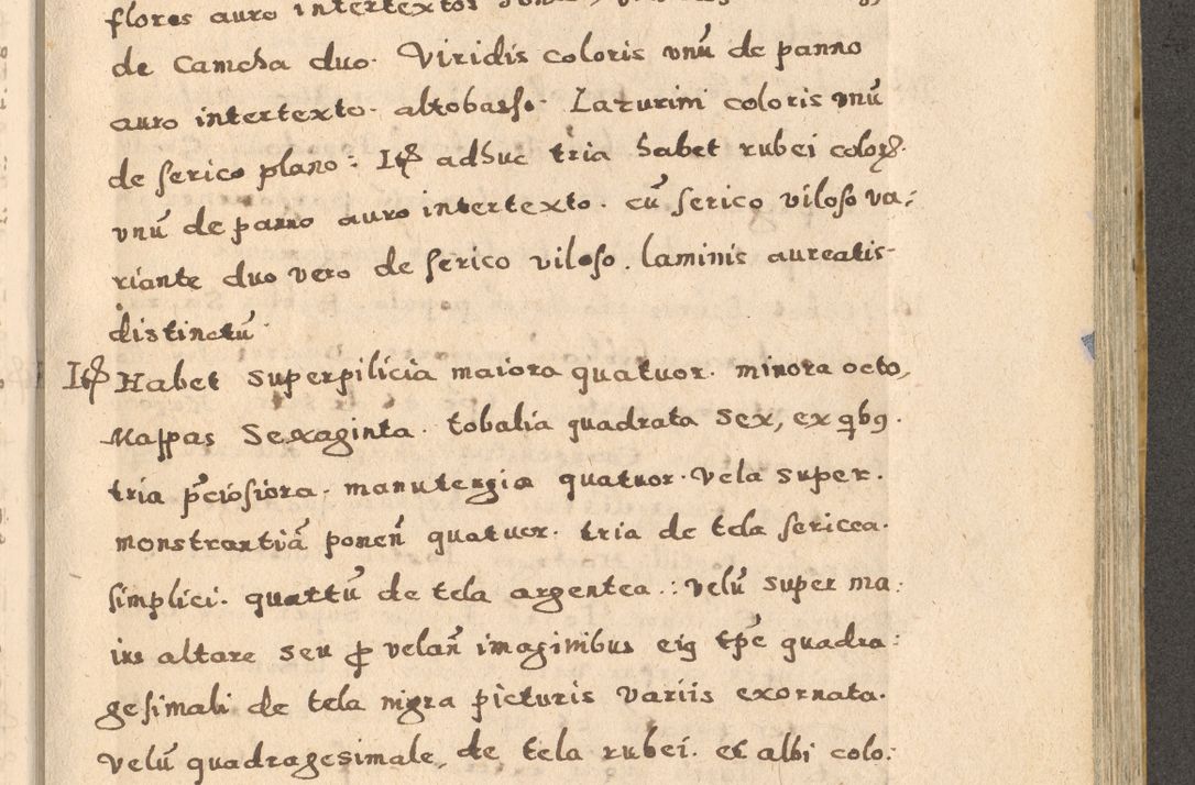 Zdjęcie nr 75 dla obiektu archiwalnego: Acta visitationis exterioris decanatuum Oswiecimensis, Novi Montis, Zatoriensis et Skamnesis ad archidiaconatum Cracoviensem pertinentium per R. D. Christophorum Kazimirski, nominatum episcopum Kijoviensem et praepositum Tarnoviensem ex commissione Illustr. Principis D. Georgii, divina miseratione S.R.E. tituli s. Sixti cardinalis presbiteri Radziwiłł nuncupati, episcopatus Cracoviensis administratoris perpetui, in Olica er Nieswież ducis a. D. 1598
