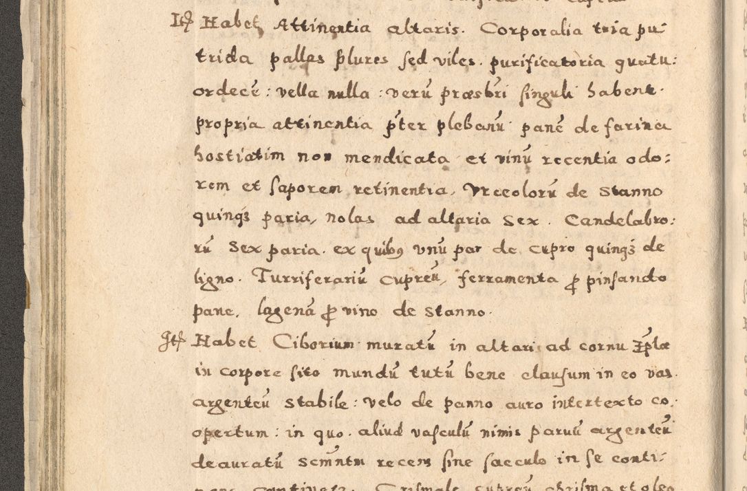 Zdjęcie nr 72 dla obiektu archiwalnego: Acta visitationis exterioris decanatuum Oswiecimensis, Novi Montis, Zatoriensis et Skamnesis ad archidiaconatum Cracoviensem pertinentium per R. D. Christophorum Kazimirski, nominatum episcopum Kijoviensem et praepositum Tarnoviensem ex commissione Illustr. Principis D. Georgii, divina miseratione S.R.E. tituli s. Sixti cardinalis presbiteri Radziwiłł nuncupati, episcopatus Cracoviensis administratoris perpetui, in Olica er Nieswież ducis a. D. 1598