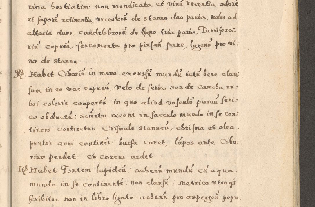 Zdjęcie nr 39 dla obiektu archiwalnego: Acta visitationis exterioris decanatuum Oswiecimensis, Novi Montis, Zatoriensis et Skamnesis ad archidiaconatum Cracoviensem pertinentium per R. D. Christophorum Kazimirski, nominatum episcopum Kijoviensem et praepositum Tarnoviensem ex commissione Illustr. Principis D. Georgii, divina miseratione S.R.E. tituli s. Sixti cardinalis presbiteri Radziwiłł nuncupati, episcopatus Cracoviensis administratoris perpetui, in Olica er Nieswież ducis a. D. 1598