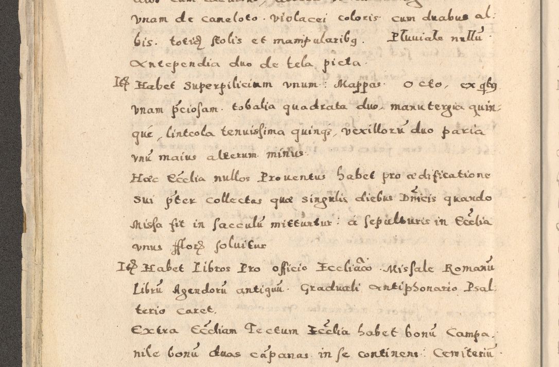 Zdjęcie nr 32 dla obiektu archiwalnego: Acta visitationis exterioris decanatuum Oswiecimensis, Novi Montis, Zatoriensis et Skamnesis ad archidiaconatum Cracoviensem pertinentium per R. D. Christophorum Kazimirski, nominatum episcopum Kijoviensem et praepositum Tarnoviensem ex commissione Illustr. Principis D. Georgii, divina miseratione S.R.E. tituli s. Sixti cardinalis presbiteri Radziwiłł nuncupati, episcopatus Cracoviensis administratoris perpetui, in Olica er Nieswież ducis a. D. 1598