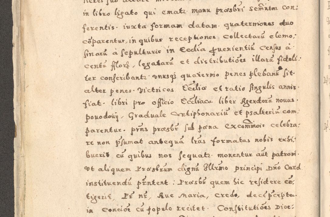 Zdjęcie nr 22 dla obiektu archiwalnego: Acta visitationis exterioris decanatuum Oswiecimensis, Novi Montis, Zatoriensis et Skamnesis ad archidiaconatum Cracoviensem pertinentium per R. D. Christophorum Kazimirski, nominatum episcopum Kijoviensem et praepositum Tarnoviensem ex commissione Illustr. Principis D. Georgii, divina miseratione S.R.E. tituli s. Sixti cardinalis presbiteri Radziwiłł nuncupati, episcopatus Cracoviensis administratoris perpetui, in Olica er Nieswież ducis a. D. 1598