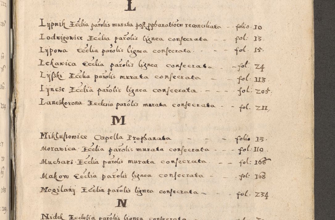 Zdjęcie nr 15 dla obiektu archiwalnego: Acta visitationis exterioris decanatuum Oswiecimensis, Novi Montis, Zatoriensis et Skamnesis ad archidiaconatum Cracoviensem pertinentium per R. D. Christophorum Kazimirski, nominatum episcopum Kijoviensem et praepositum Tarnoviensem ex commissione Illustr. Principis D. Georgii, divina miseratione S.R.E. tituli s. Sixti cardinalis presbiteri Radziwiłł nuncupati, episcopatus Cracoviensis administratoris perpetui, in Olica er Nieswież ducis a. D. 1598