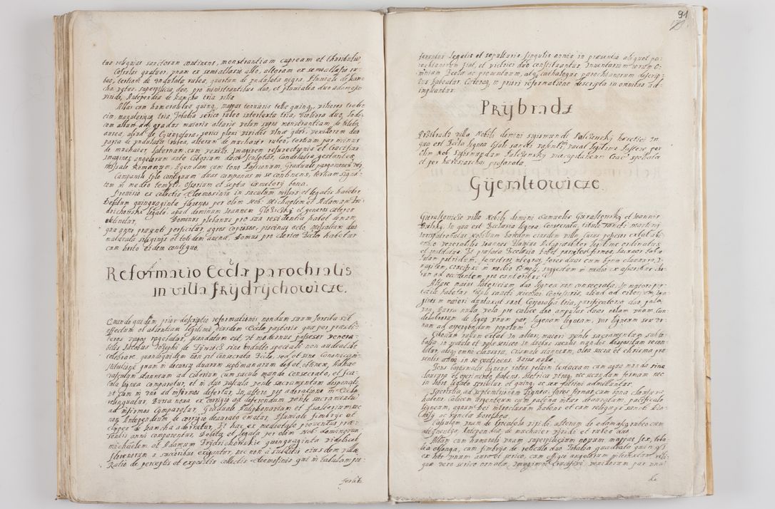 Zdjęcie nr 96 dla obiektu archiwalnego: Visitatio decanatuum Novi Montis, Volbromiensis, Leloviensis et Zatoriensis de mandato R. D. Bernardi Maciejowski, episcopi Cracoviensis et ducis Severiensis a. D. 1602