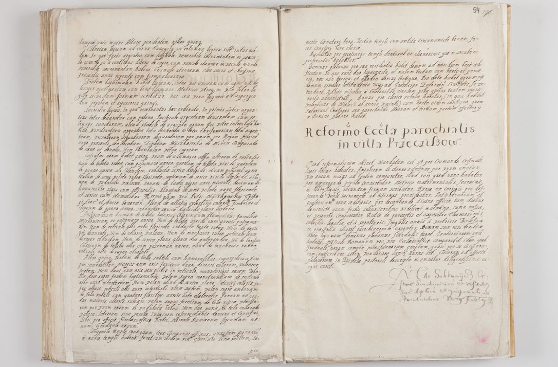 Zdjęcie nr 99 dla obiektu archiwalnego: Visitatio decanatuum Novi Montis, Volbromiensis, Leloviensis et Zatoriensis de mandato R. D. Bernardi Maciejowski, episcopi Cracoviensis et ducis Severiensis a. D. 1602