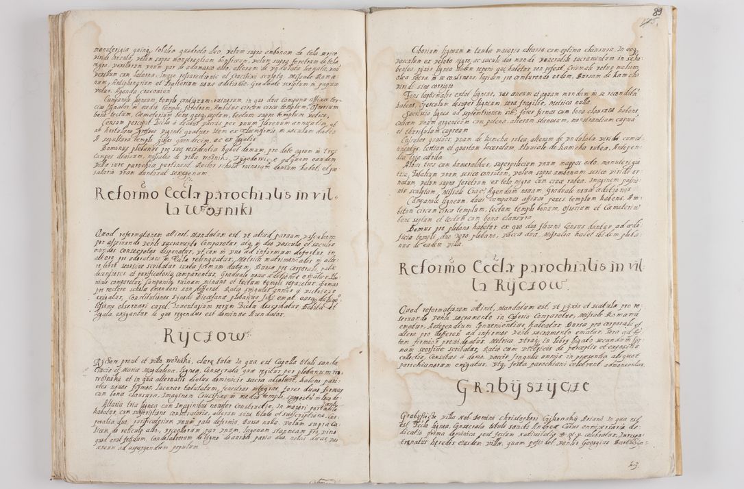 Zdjęcie nr 94 dla obiektu archiwalnego: Visitatio decanatuum Novi Montis, Volbromiensis, Leloviensis et Zatoriensis de mandato R. D. Bernardi Maciejowski, episcopi Cracoviensis et ducis Severiensis a. D. 1602