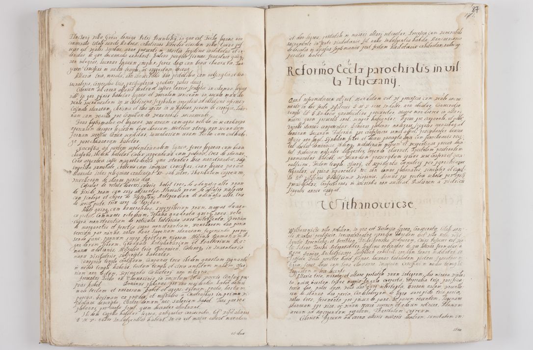 Zdjęcie nr 92 dla obiektu archiwalnego: Visitatio decanatuum Novi Montis, Volbromiensis, Leloviensis et Zatoriensis de mandato R. D. Bernardi Maciejowski, episcopi Cracoviensis et ducis Severiensis a. D. 1602