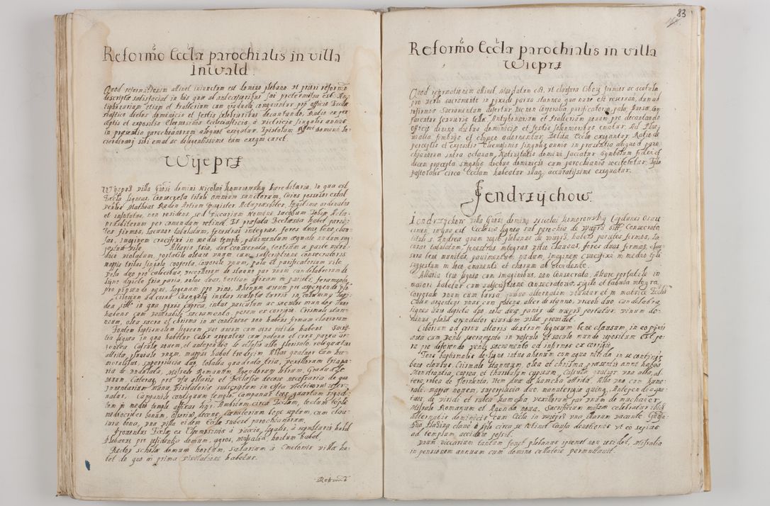 Zdjęcie nr 88 dla obiektu archiwalnego: Visitatio decanatuum Novi Montis, Volbromiensis, Leloviensis et Zatoriensis de mandato R. D. Bernardi Maciejowski, episcopi Cracoviensis et ducis Severiensis a. D. 1602