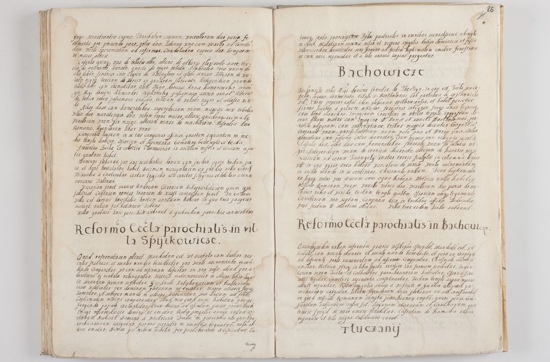 Zdjęcie nr 91 dla obiektu archiwalnego: Visitatio decanatuum Novi Montis, Volbromiensis, Leloviensis et Zatoriensis de mandato R. D. Bernardi Maciejowski, episcopi Cracoviensis et ducis Severiensis a. D. 1602