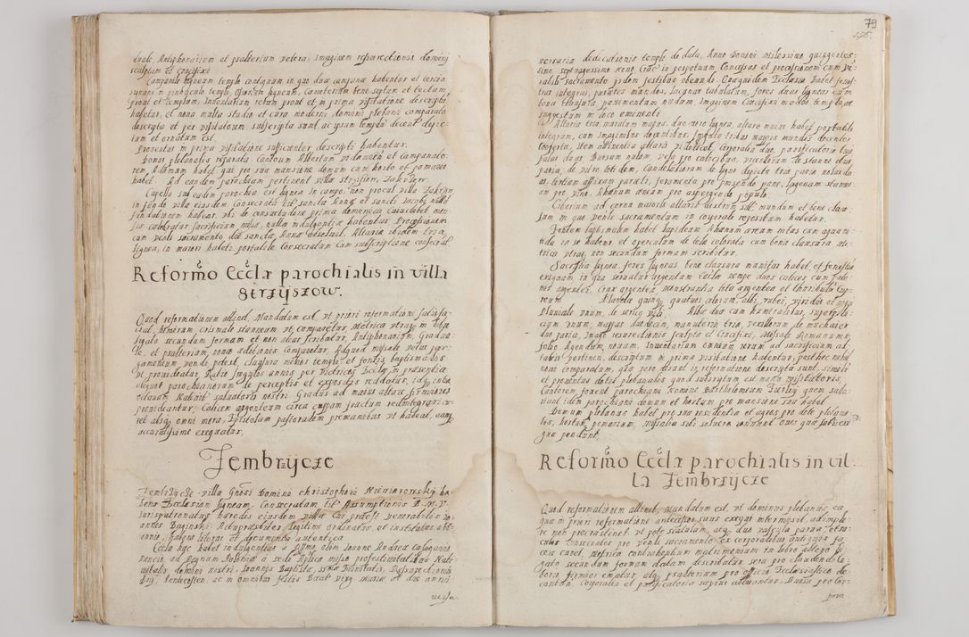 Zdjęcie nr 84 dla obiektu archiwalnego: Visitatio decanatuum Novi Montis, Volbromiensis, Leloviensis et Zatoriensis de mandato R. D. Bernardi Maciejowski, episcopi Cracoviensis et ducis Severiensis a. D. 1602