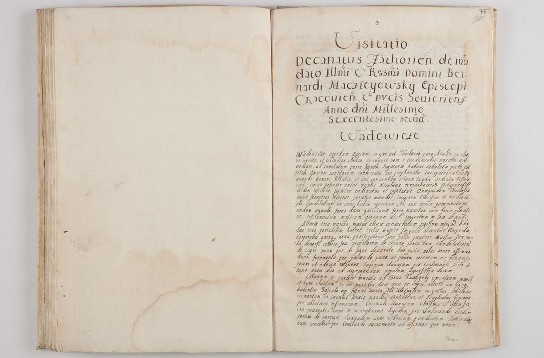 Zdjęcie nr 80 dla obiektu archiwalnego: Visitatio decanatuum Novi Montis, Volbromiensis, Leloviensis et Zatoriensis de mandato R. D. Bernardi Maciejowski, episcopi Cracoviensis et ducis Severiensis a. D. 1602