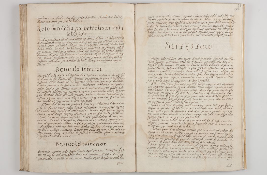 Zdjęcie nr 83 dla obiektu archiwalnego: Visitatio decanatuum Novi Montis, Volbromiensis, Leloviensis et Zatoriensis de mandato R. D. Bernardi Maciejowski, episcopi Cracoviensis et ducis Severiensis a. D. 1602