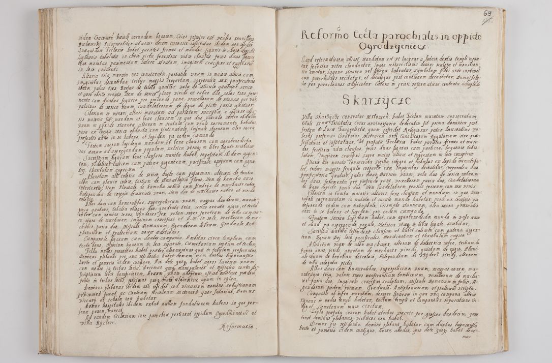 Zdjęcie nr 74 dla obiektu archiwalnego: Visitatio decanatuum Novi Montis, Volbromiensis, Leloviensis et Zatoriensis de mandato R. D. Bernardi Maciejowski, episcopi Cracoviensis et ducis Severiensis a. D. 1602