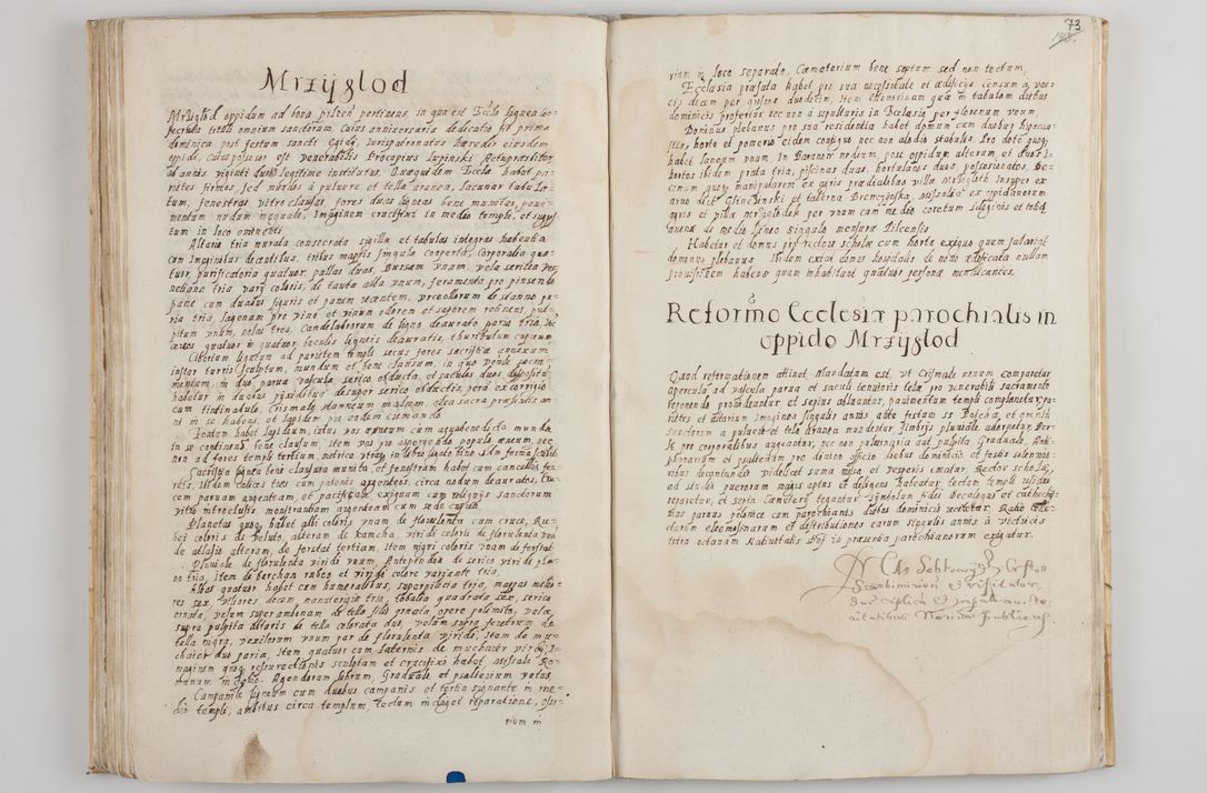 Zdjęcie nr 78 dla obiektu archiwalnego: Visitatio decanatuum Novi Montis, Volbromiensis, Leloviensis et Zatoriensis de mandato R. D. Bernardi Maciejowski, episcopi Cracoviensis et ducis Severiensis a. D. 1602