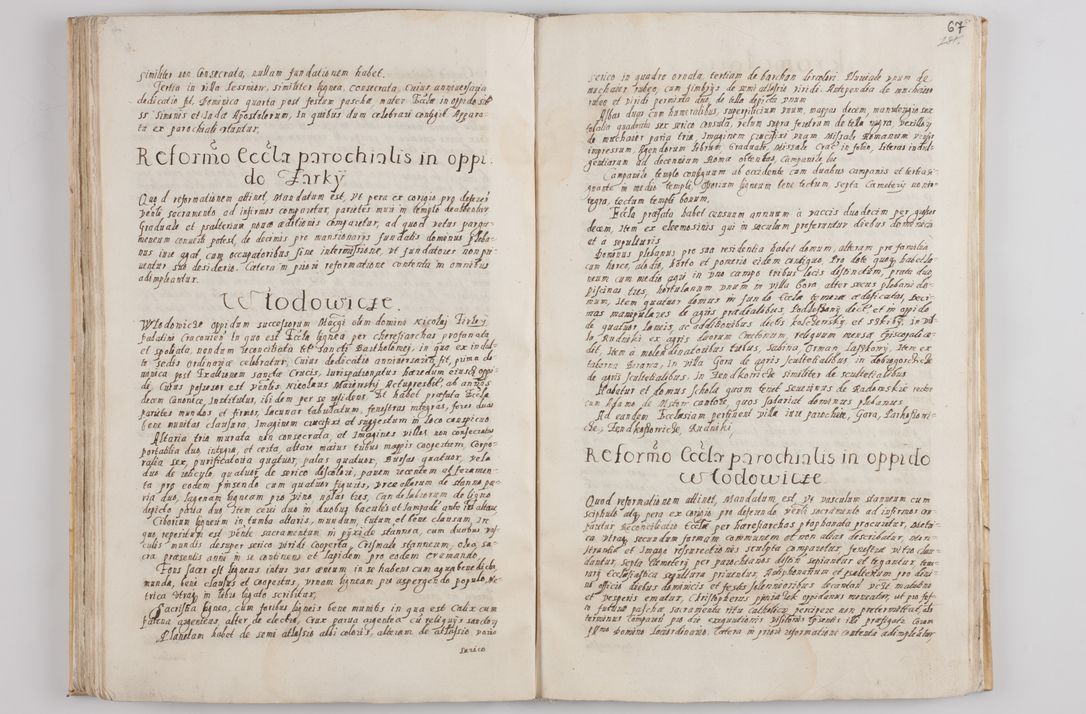 Zdjęcie nr 72 dla obiektu archiwalnego: Visitatio decanatuum Novi Montis, Volbromiensis, Leloviensis et Zatoriensis de mandato R. D. Bernardi Maciejowski, episcopi Cracoviensis et ducis Severiensis a. D. 1602