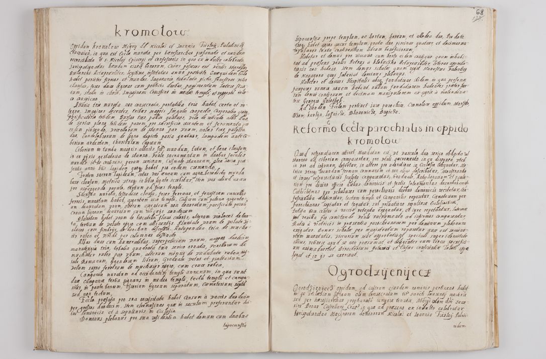 Zdjęcie nr 73 dla obiektu archiwalnego: Visitatio decanatuum Novi Montis, Volbromiensis, Leloviensis et Zatoriensis de mandato R. D. Bernardi Maciejowski, episcopi Cracoviensis et ducis Severiensis a. D. 1602