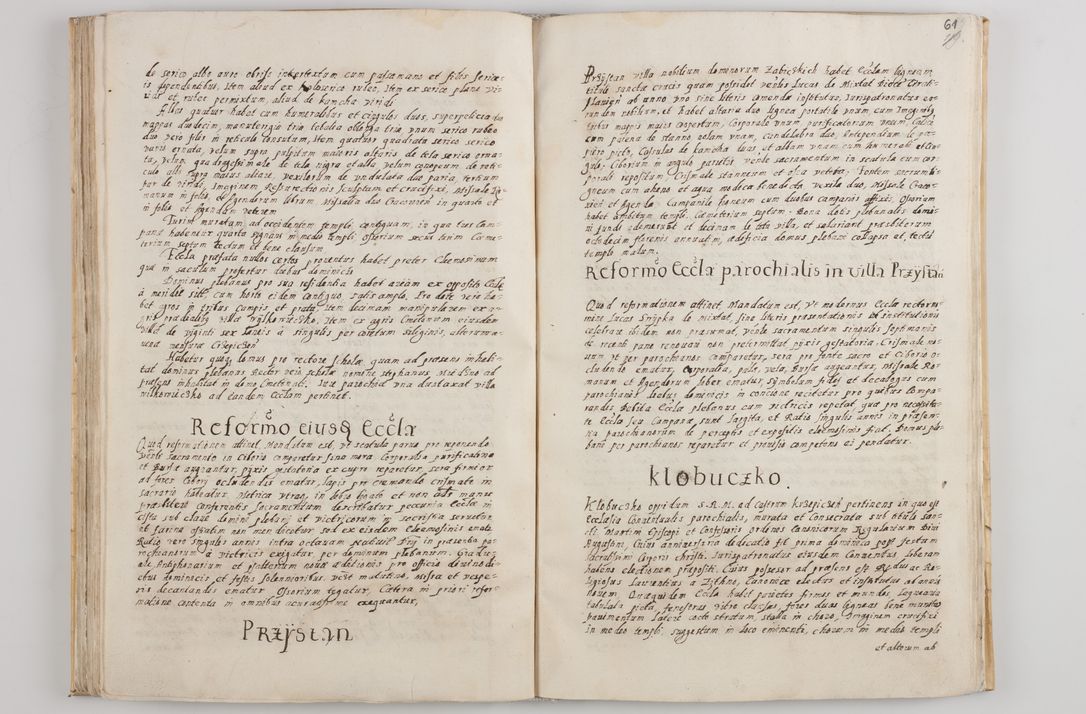 Zdjęcie nr 66 dla obiektu archiwalnego: Visitatio decanatuum Novi Montis, Volbromiensis, Leloviensis et Zatoriensis de mandato R. D. Bernardi Maciejowski, episcopi Cracoviensis et ducis Severiensis a. D. 1602