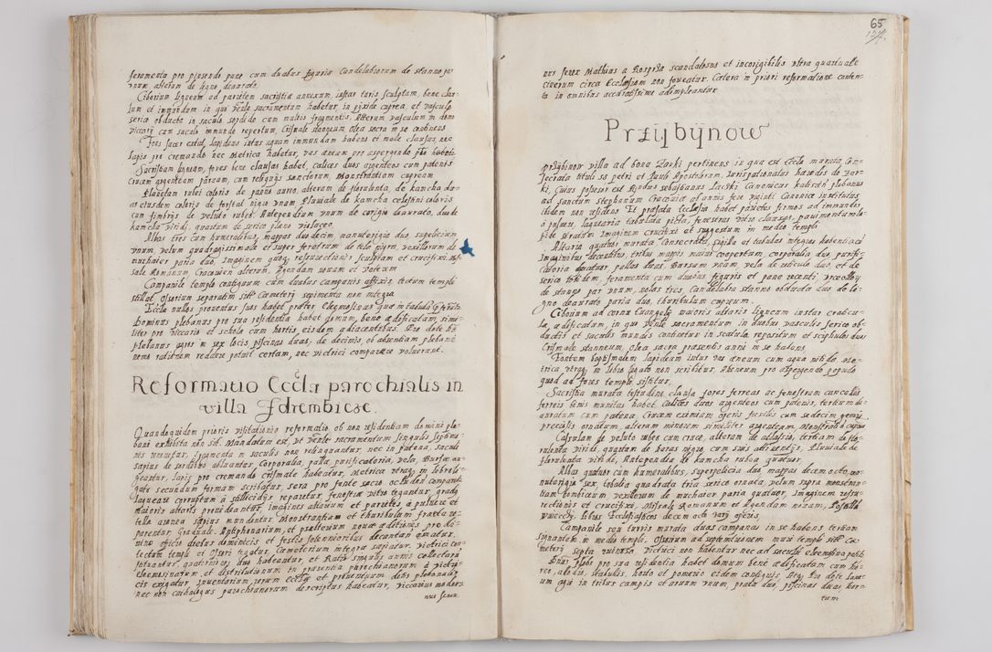 Zdjęcie nr 70 dla obiektu archiwalnego: Visitatio decanatuum Novi Montis, Volbromiensis, Leloviensis et Zatoriensis de mandato R. D. Bernardi Maciejowski, episcopi Cracoviensis et ducis Severiensis a. D. 1602