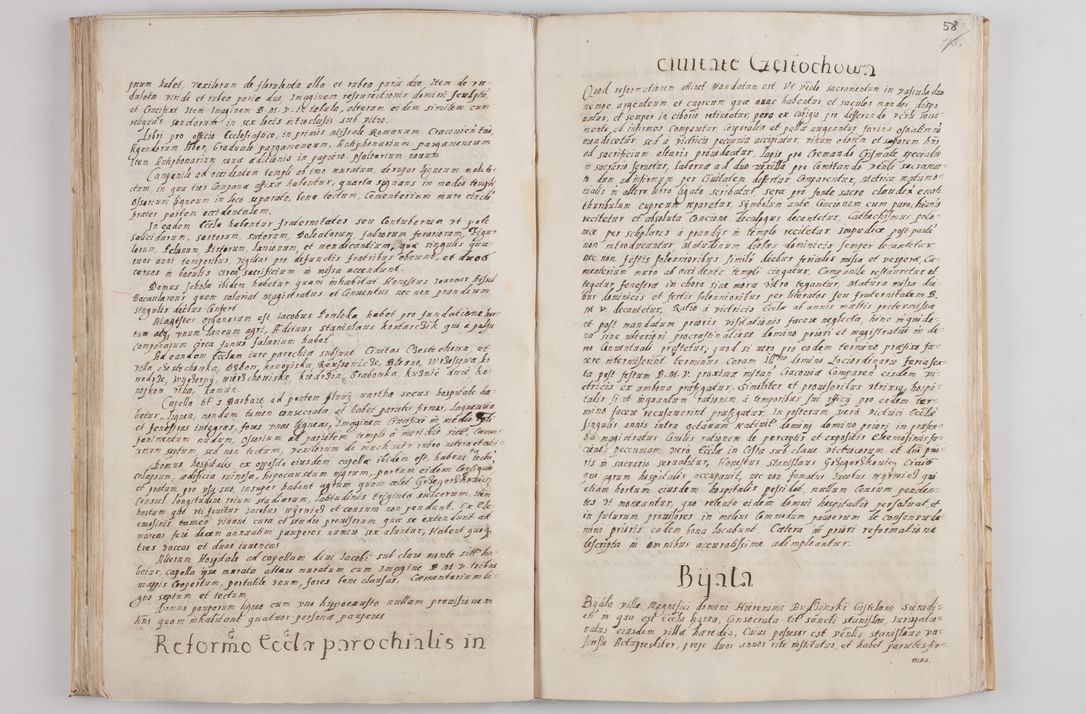 Zdjęcie nr 63 dla obiektu archiwalnego: Visitatio decanatuum Novi Montis, Volbromiensis, Leloviensis et Zatoriensis de mandato R. D. Bernardi Maciejowski, episcopi Cracoviensis et ducis Severiensis a. D. 1602