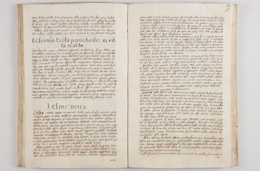 Zdjęcie nr 55 dla obiektu archiwalnego: Visitatio decanatuum Novi Montis, Volbromiensis, Leloviensis et Zatoriensis de mandato R. D. Bernardi Maciejowski, episcopi Cracoviensis et ducis Severiensis a. D. 1602