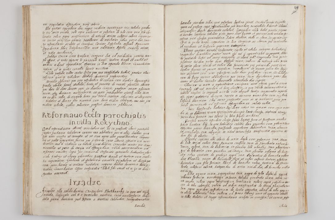 Zdjęcie nr 53 dla obiektu archiwalnego: Visitatio decanatuum Novi Montis, Volbromiensis, Leloviensis et Zatoriensis de mandato R. D. Bernardi Maciejowski, episcopi Cracoviensis et ducis Severiensis a. D. 1602
