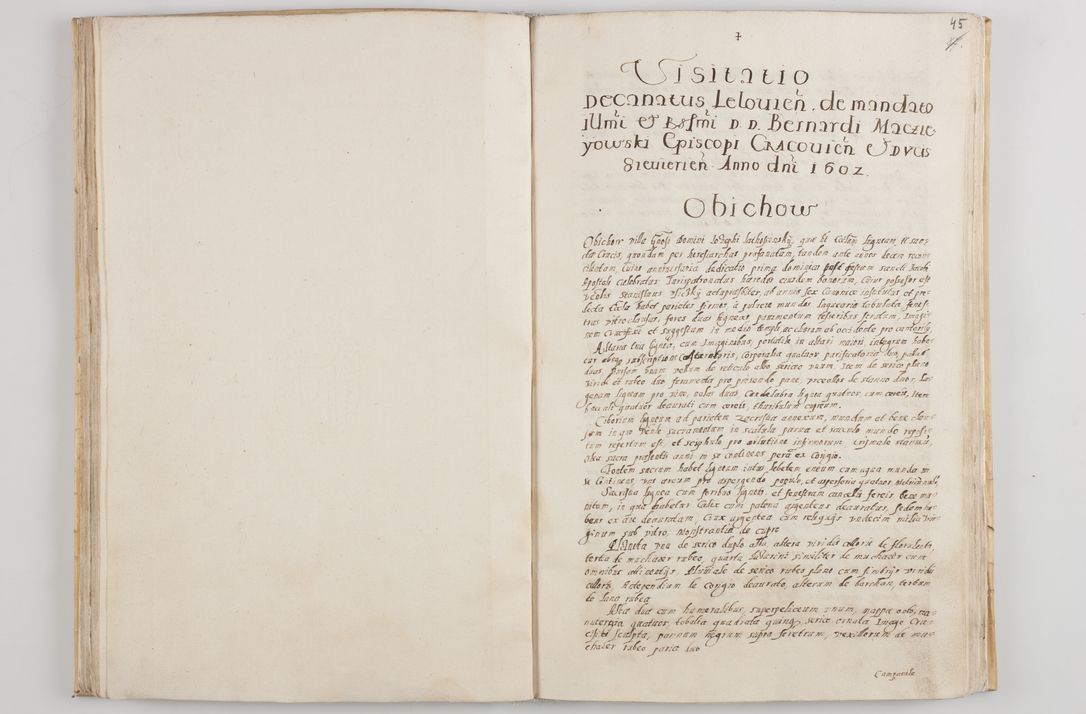 Zdjęcie nr 50 dla obiektu archiwalnego: Visitatio decanatuum Novi Montis, Volbromiensis, Leloviensis et Zatoriensis de mandato R. D. Bernardi Maciejowski, episcopi Cracoviensis et ducis Severiensis a. D. 1602