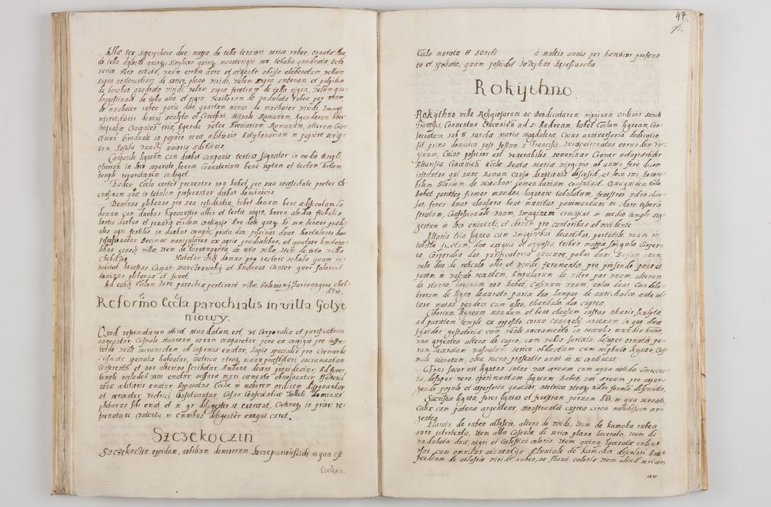 Zdjęcie nr 52 dla obiektu archiwalnego: Visitatio decanatuum Novi Montis, Volbromiensis, Leloviensis et Zatoriensis de mandato R. D. Bernardi Maciejowski, episcopi Cracoviensis et ducis Severiensis a. D. 1602