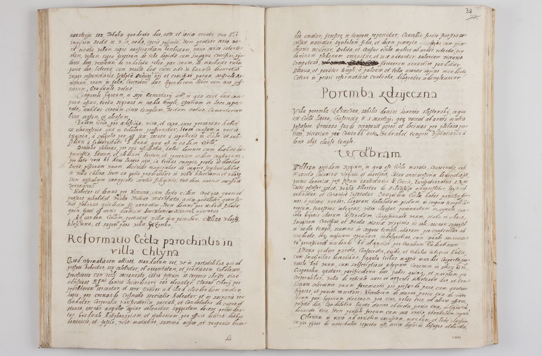 Zdjęcie nr 43 dla obiektu archiwalnego: Visitatio decanatuum Novi Montis, Volbromiensis, Leloviensis et Zatoriensis de mandato R. D. Bernardi Maciejowski, episcopi Cracoviensis et ducis Severiensis a. D. 1602