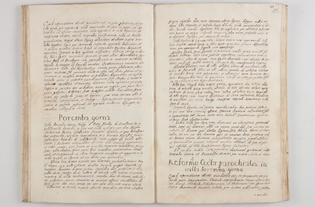 Zdjęcie nr 46 dla obiektu archiwalnego: Visitatio decanatuum Novi Montis, Volbromiensis, Leloviensis et Zatoriensis de mandato R. D. Bernardi Maciejowski, episcopi Cracoviensis et ducis Severiensis a. D. 1602