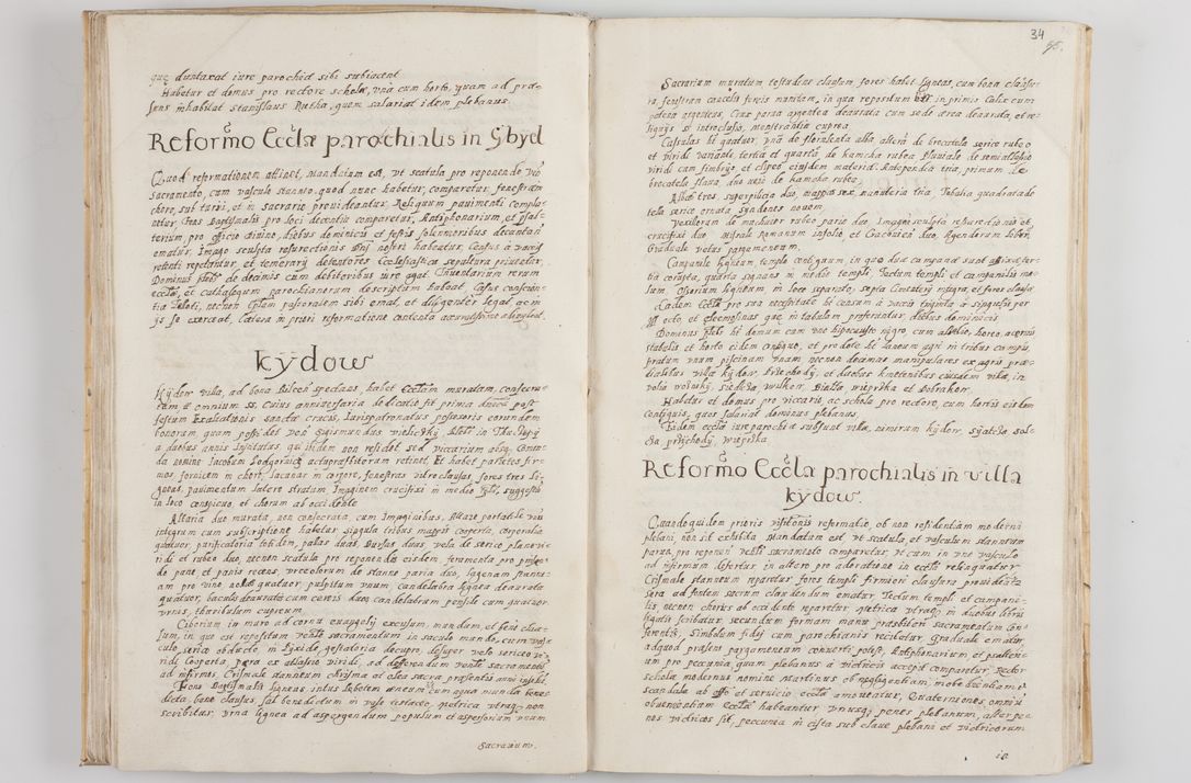 Zdjęcie nr 38 dla obiektu archiwalnego: Visitatio decanatuum Novi Montis, Volbromiensis, Leloviensis et Zatoriensis de mandato R. D. Bernardi Maciejowski, episcopi Cracoviensis et ducis Severiensis a. D. 1602