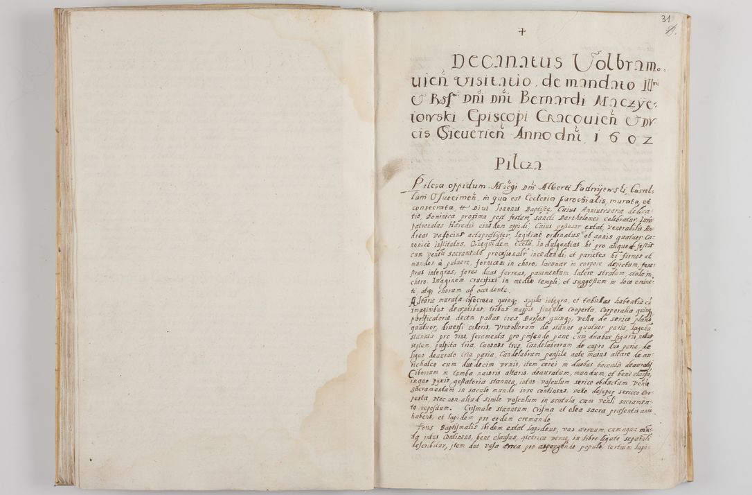 Zdjęcie nr 35 dla obiektu archiwalnego: Visitatio decanatuum Novi Montis, Volbromiensis, Leloviensis et Zatoriensis de mandato R. D. Bernardi Maciejowski, episcopi Cracoviensis et ducis Severiensis a. D. 1602
