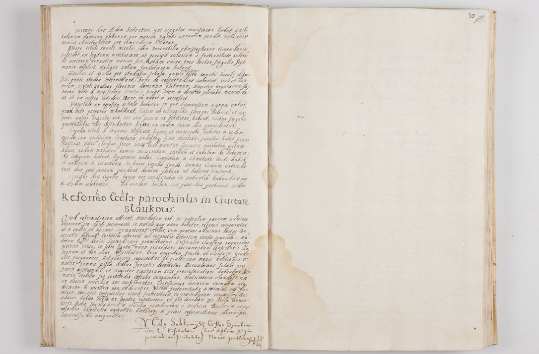 Zdjęcie nr 34 dla obiektu archiwalnego: Visitatio decanatuum Novi Montis, Volbromiensis, Leloviensis et Zatoriensis de mandato R. D. Bernardi Maciejowski, episcopi Cracoviensis et ducis Severiensis a. D. 1602