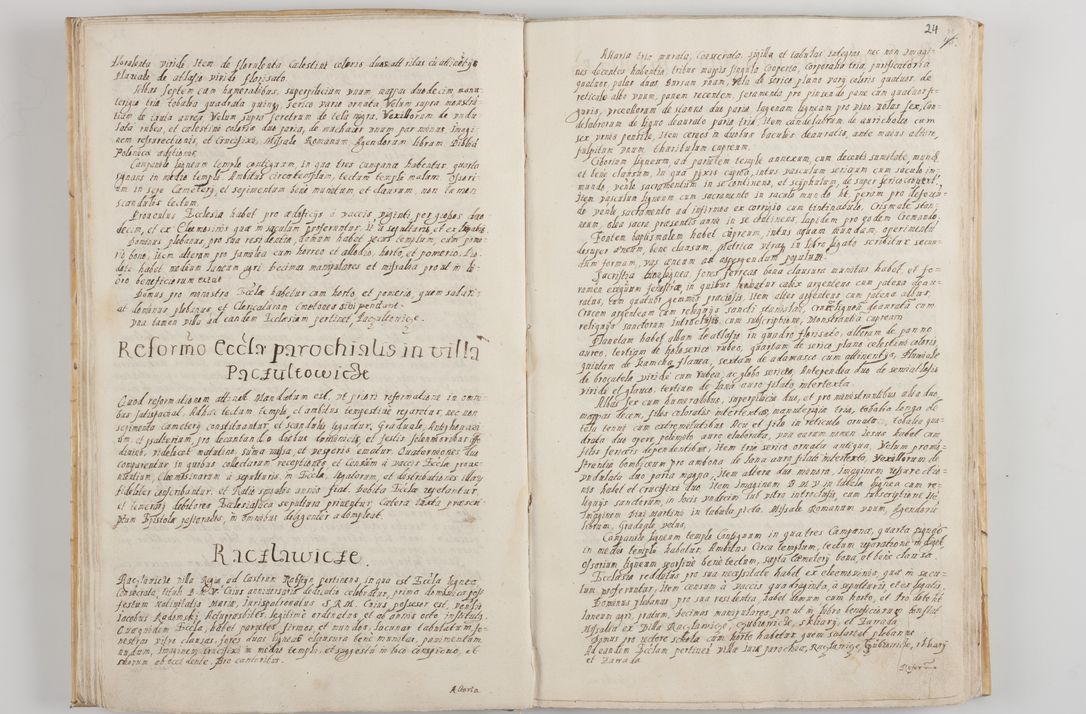 Zdjęcie nr 28 dla obiektu archiwalnego: Visitatio decanatuum Novi Montis, Volbromiensis, Leloviensis et Zatoriensis de mandato R. D. Bernardi Maciejowski, episcopi Cracoviensis et ducis Severiensis a. D. 1602