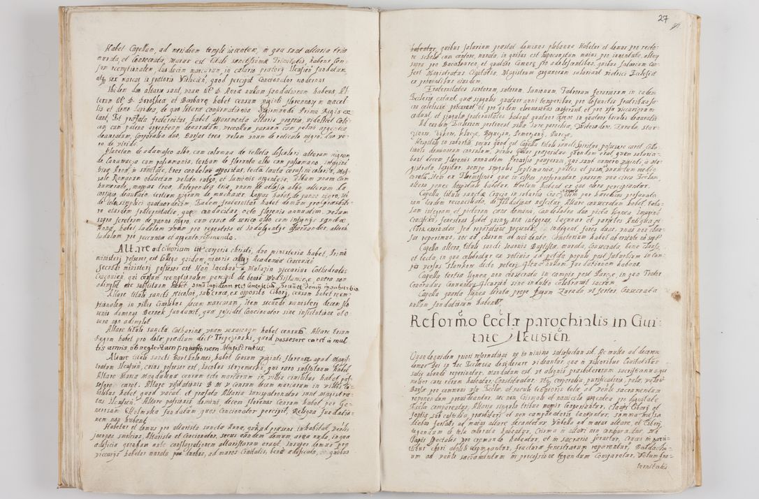 Zdjęcie nr 31 dla obiektu archiwalnego: Visitatio decanatuum Novi Montis, Volbromiensis, Leloviensis et Zatoriensis de mandato R. D. Bernardi Maciejowski, episcopi Cracoviensis et ducis Severiensis a. D. 1602