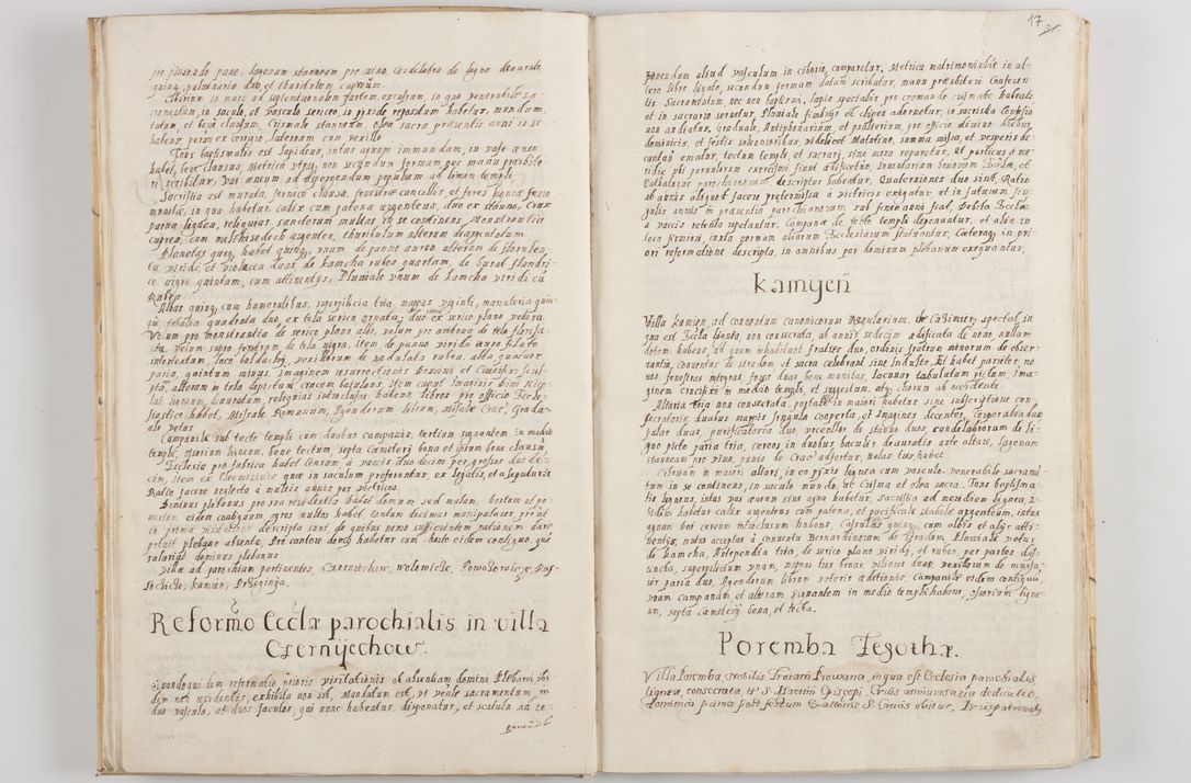 Zdjęcie nr 21 dla obiektu archiwalnego: Visitatio decanatuum Novi Montis, Volbromiensis, Leloviensis et Zatoriensis de mandato R. D. Bernardi Maciejowski, episcopi Cracoviensis et ducis Severiensis a. D. 1602