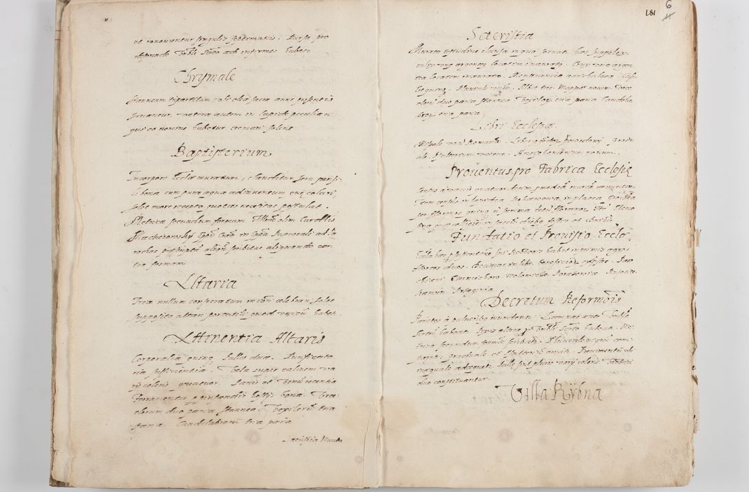 Zdjęcie nr 11 dla obiektu archiwalnego: Visitatio ecclesiarum decanatus Novi Montis, Bythomiensis, Novi Fori, Chodeliensis, Parczoviensis per Rmum Dnum Petrum Skiedzienski Archidiaconum Zawichostensem de anno 1611 peracta