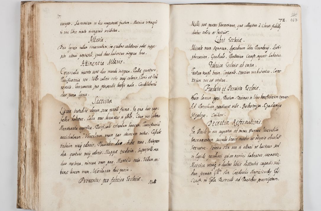 Zdjęcie nr 172 dla obiektu archiwalnego: Visitatio ecclesiarum decanatus Novi Montis, Bythomiensis, Novi Fori, Chodeliensis, Parczoviensis per Rmum Dnum Petrum Skiedzienski Archidiaconum Zawichostensem de anno 1611 peracta