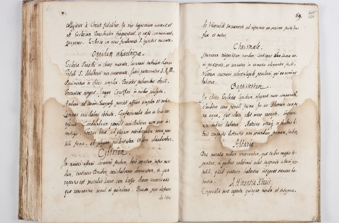 Zdjęcie nr 169 dla obiektu archiwalnego: Visitatio ecclesiarum decanatus Novi Montis, Bythomiensis, Novi Fori, Chodeliensis, Parczoviensis per Rmum Dnum Petrum Skiedzienski Archidiaconum Zawichostensem de anno 1611 peracta