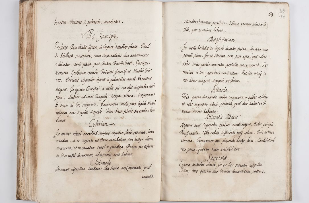 Zdjęcie nr 163 dla obiektu archiwalnego: Visitatio ecclesiarum decanatus Novi Montis, Bythomiensis, Novi Fori, Chodeliensis, Parczoviensis per Rmum Dnum Petrum Skiedzienski Archidiaconum Zawichostensem de anno 1611 peracta