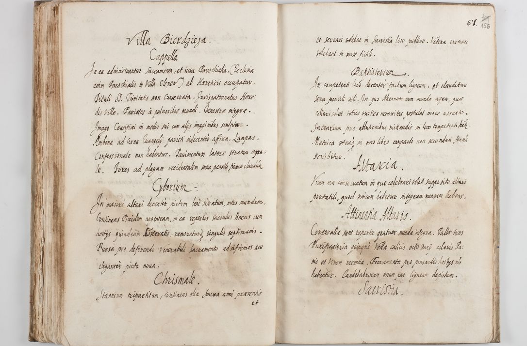 Zdjęcie nr 161 dla obiektu archiwalnego: Visitatio ecclesiarum decanatus Novi Montis, Bythomiensis, Novi Fori, Chodeliensis, Parczoviensis per Rmum Dnum Petrum Skiedzienski Archidiaconum Zawichostensem de anno 1611 peracta