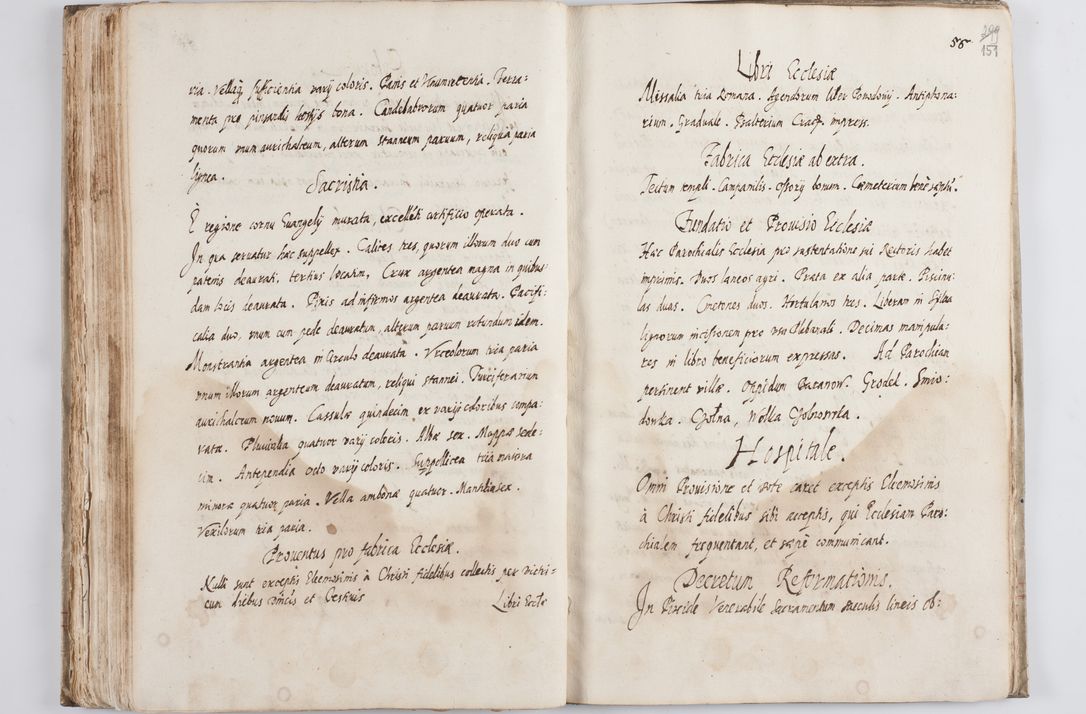 Zdjęcie nr 156 dla obiektu archiwalnego: Visitatio ecclesiarum decanatus Novi Montis, Bythomiensis, Novi Fori, Chodeliensis, Parczoviensis per Rmum Dnum Petrum Skiedzienski Archidiaconum Zawichostensem de anno 1611 peracta