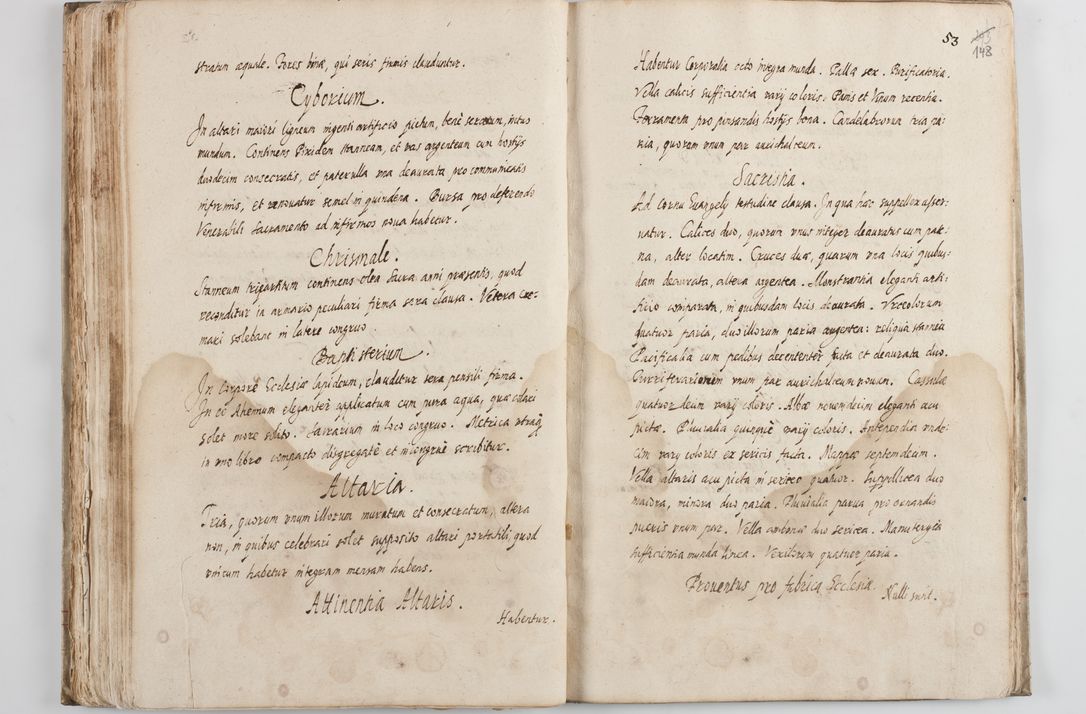 Zdjęcie nr 153 dla obiektu archiwalnego: Visitatio ecclesiarum decanatus Novi Montis, Bythomiensis, Novi Fori, Chodeliensis, Parczoviensis per Rmum Dnum Petrum Skiedzienski Archidiaconum Zawichostensem de anno 1611 peracta