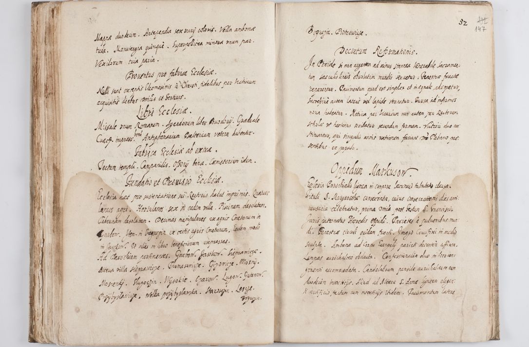 Zdjęcie nr 152 dla obiektu archiwalnego: Visitatio ecclesiarum decanatus Novi Montis, Bythomiensis, Novi Fori, Chodeliensis, Parczoviensis per Rmum Dnum Petrum Skiedzienski Archidiaconum Zawichostensem de anno 1611 peracta