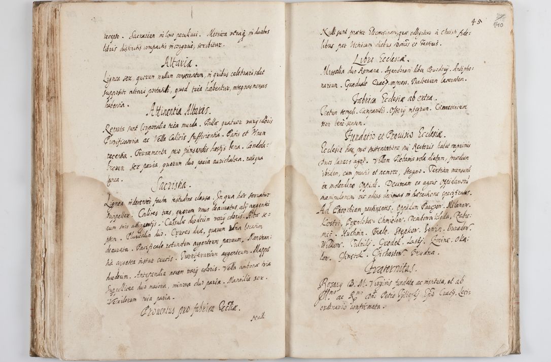 Zdjęcie nr 145 dla obiektu archiwalnego: Visitatio ecclesiarum decanatus Novi Montis, Bythomiensis, Novi Fori, Chodeliensis, Parczoviensis per Rmum Dnum Petrum Skiedzienski Archidiaconum Zawichostensem de anno 1611 peracta