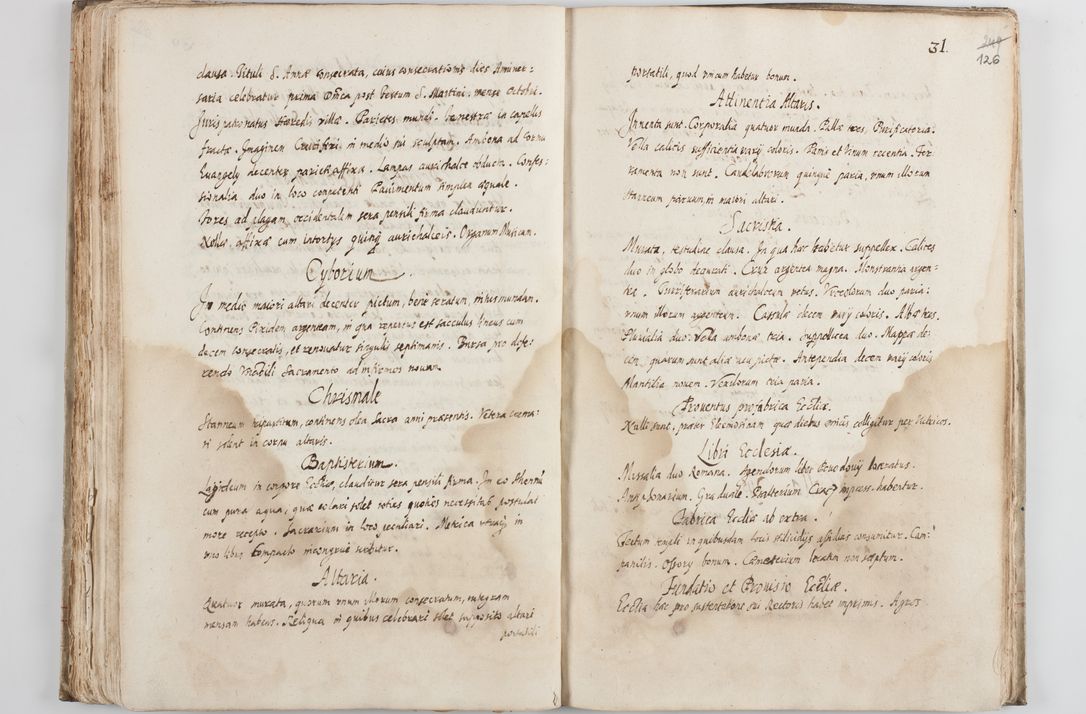 Zdjęcie nr 131 dla obiektu archiwalnego: Visitatio ecclesiarum decanatus Novi Montis, Bythomiensis, Novi Fori, Chodeliensis, Parczoviensis per Rmum Dnum Petrum Skiedzienski Archidiaconum Zawichostensem de anno 1611 peracta