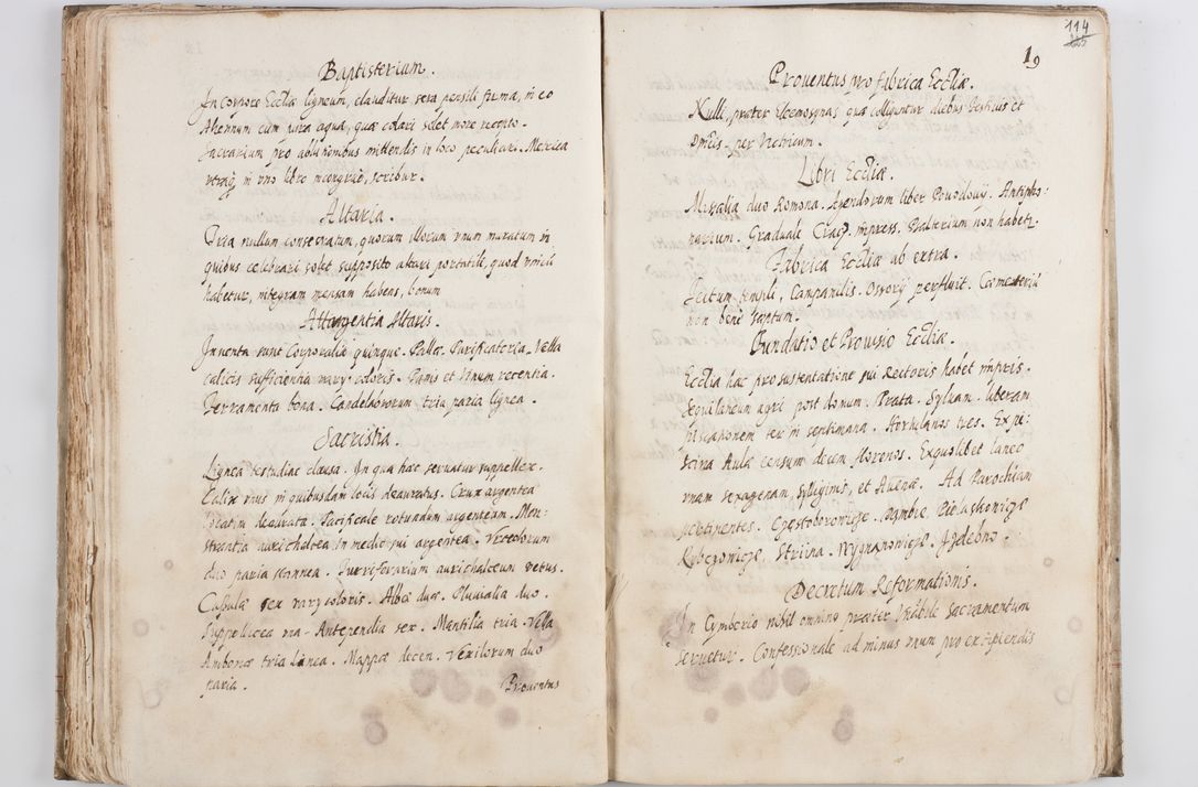 Zdjęcie nr 119 dla obiektu archiwalnego: Visitatio ecclesiarum decanatus Novi Montis, Bythomiensis, Novi Fori, Chodeliensis, Parczoviensis per Rmum Dnum Petrum Skiedzienski Archidiaconum Zawichostensem de anno 1611 peracta