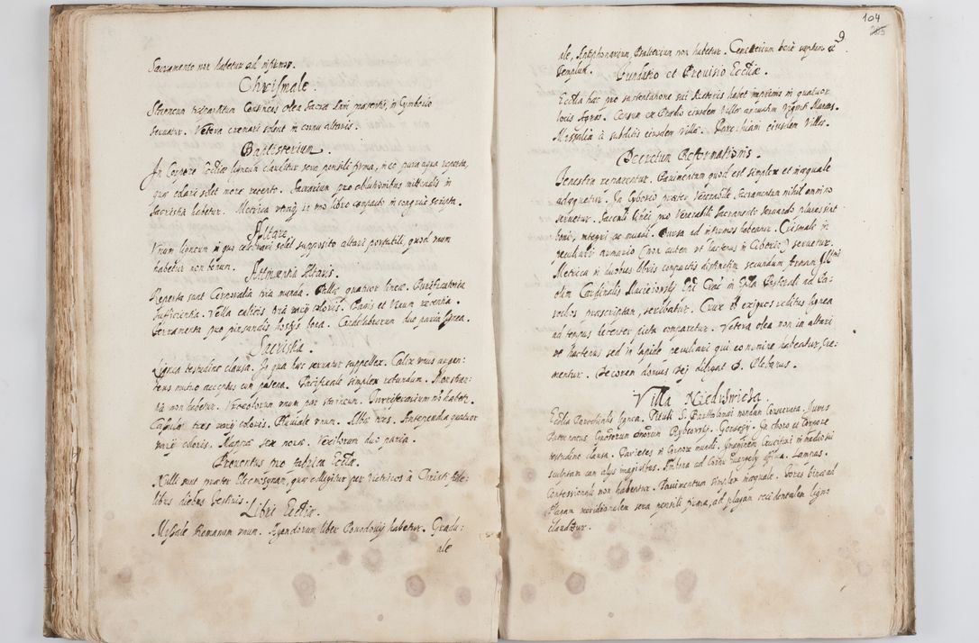 Zdjęcie nr 109 dla obiektu archiwalnego: Visitatio ecclesiarum decanatus Novi Montis, Bythomiensis, Novi Fori, Chodeliensis, Parczoviensis per Rmum Dnum Petrum Skiedzienski Archidiaconum Zawichostensem de anno 1611 peracta